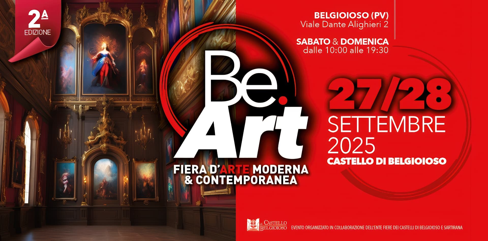 <p>Be Art - <strong>27/28 SETTEMBRE 2025</strong></p>